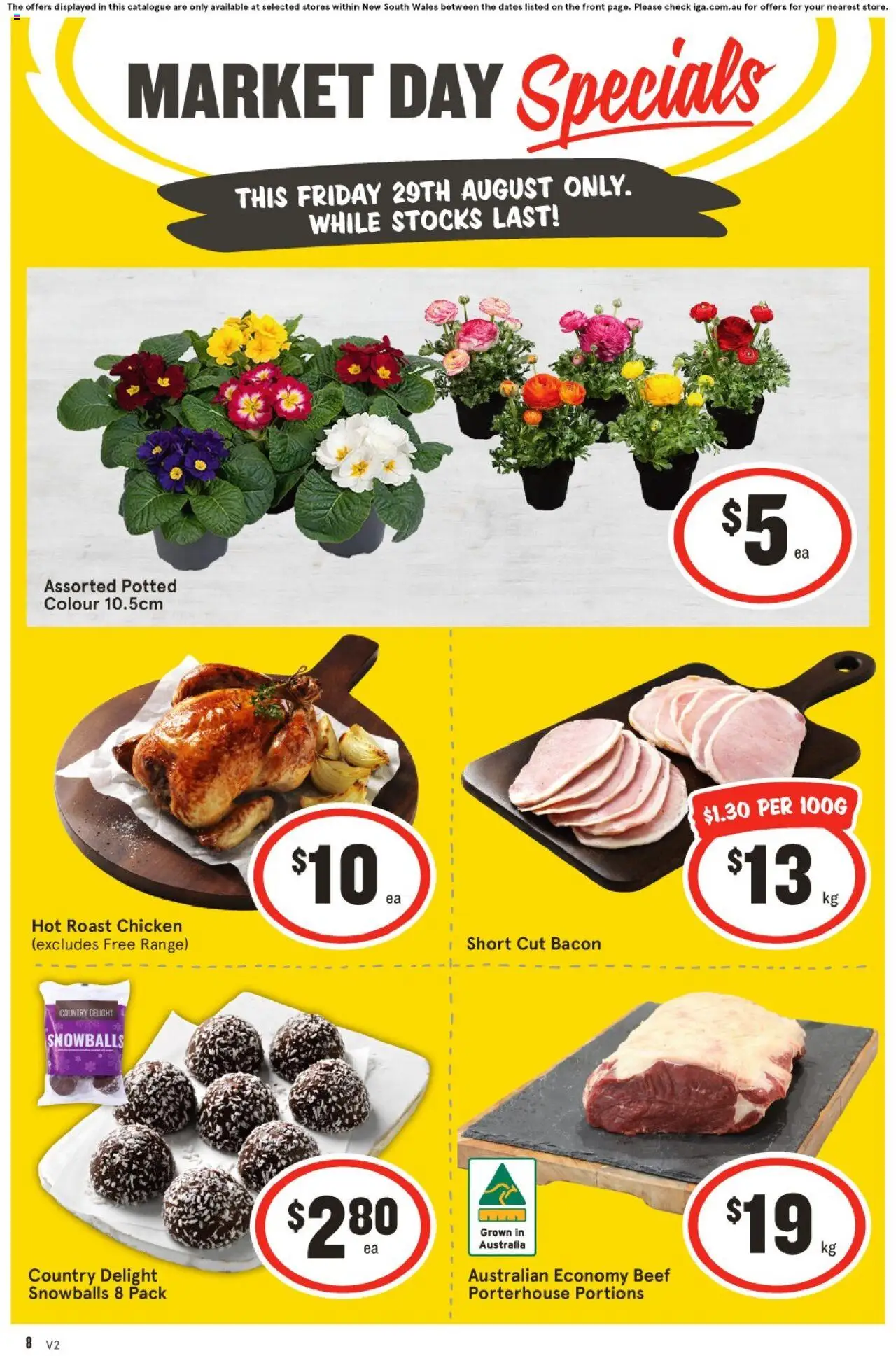 IGA catalogue valid from 29/08/2025 - page 1