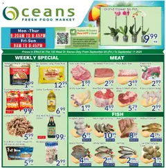 Preview of leaflet Weekly flyer / circulaire from shop Oceans is valid from Sep 05, 2025