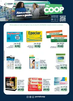 Pré-Visualização do folheto "Coop ofertas Drogaria " da loja Coop válido a partir de 04/04/2026
