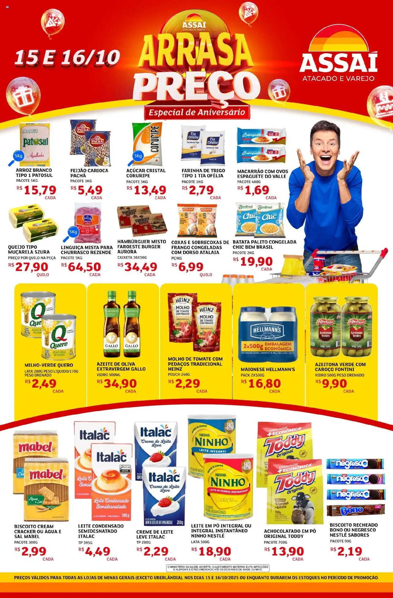 Assaí Atacadista folheto "Encarte - MG" válido a partir de 15/10/2025 - número de página 1