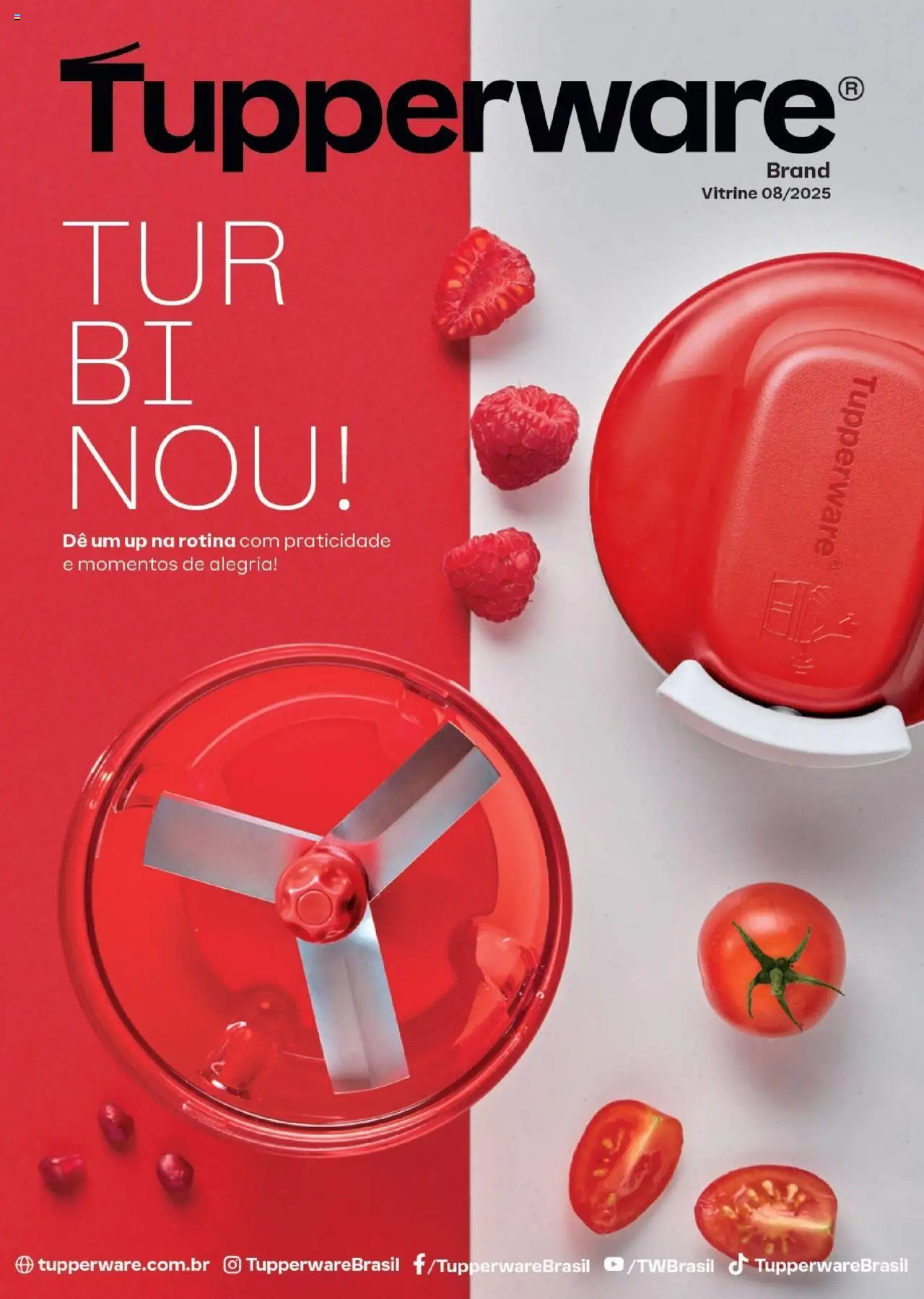 Tupperware folheto "Catálogo" válido a partir de 01/08/2025 - número de página 1