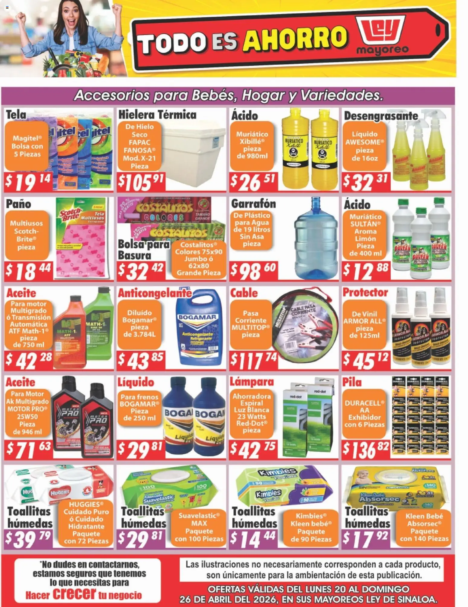 Vista previa las ofertas de la tienda Casa Ley - Casa Ley folleto Sinaloa desde el 20/04/2026 