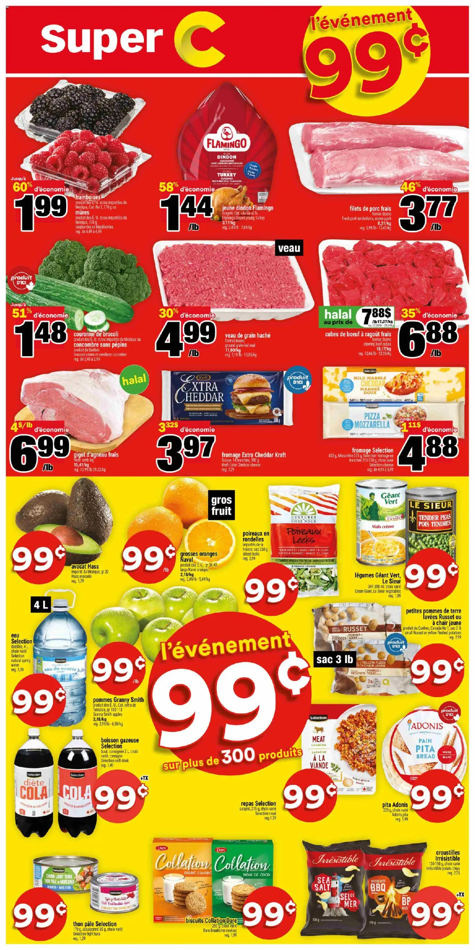 Preview of leaflet Super C weekly flyer - Sept-Îles from shop Super C is valid from Mar 12, 2026