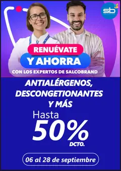 Folleto de la tienda Salcobrand válido desde el 15.09.2025 