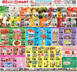 Ad Preview of Hmart ENGLISH/KOREAN - Southern California from 02/11/2026
