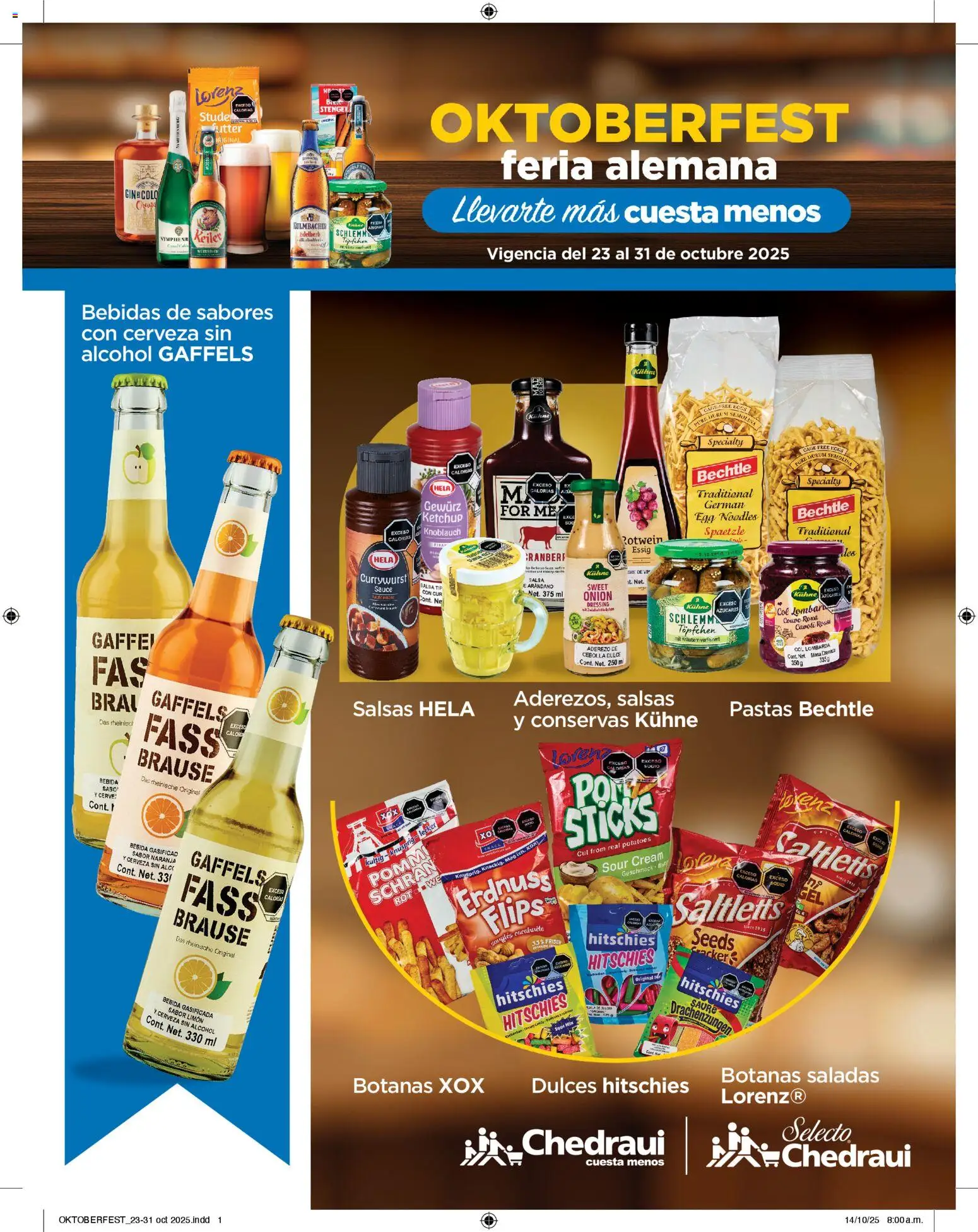 Vista previa las ofertas de la tienda Chedraui - Oktoberfest desde el 23/10/2025 