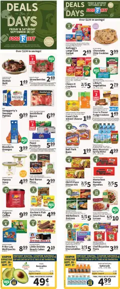 Ad Preview of Food City Weekly Ad from 09/24/2025