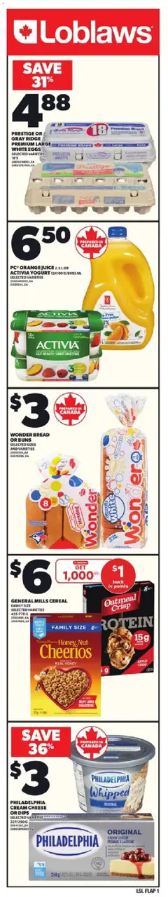 Preview of leaflet Weekly Flyer - ON from shop Loblaws is valid from Sep 18, 2025