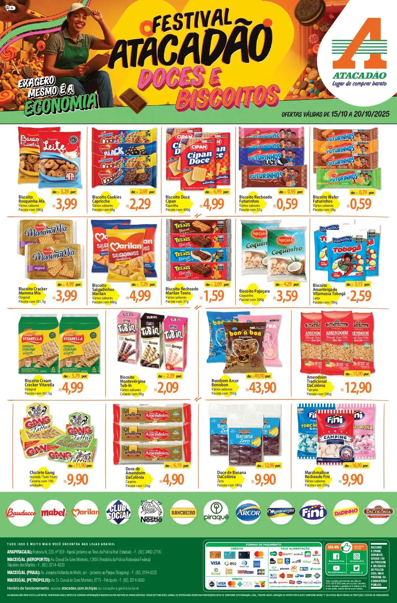 Atacadão folheto "Ofertas - AL" válido a partir de 15/10/2025 - número de página 1