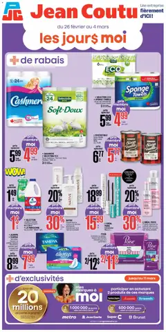 Preview of leaflet Circulaire from shop Jean Coutu is valid from Feb 26, 2026