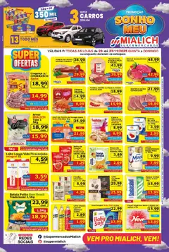 Pré-Visualização do folheto "Ofertas da semana" da loja Mialich Supermercados válido a partir de 20/11/2025 | Página: 1