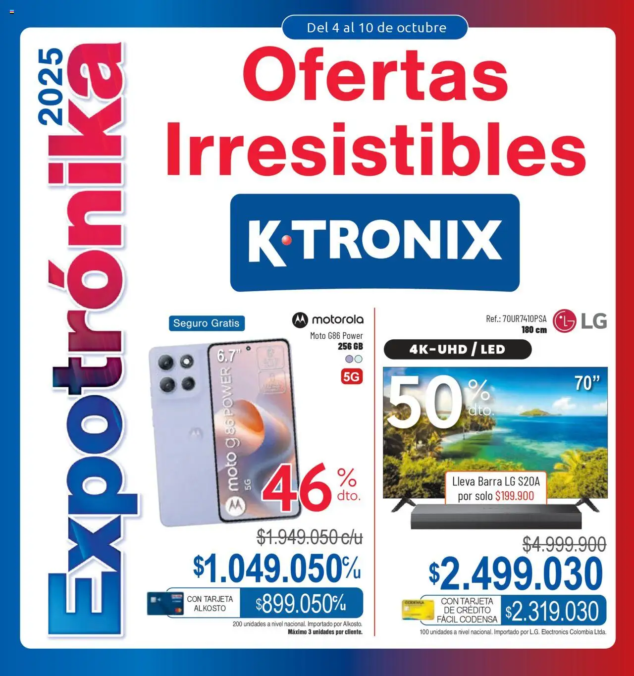 Ktronix Catálogo: 04/10/2025 - 10/10/2025 > Últimas Ofertas pagina numero 1