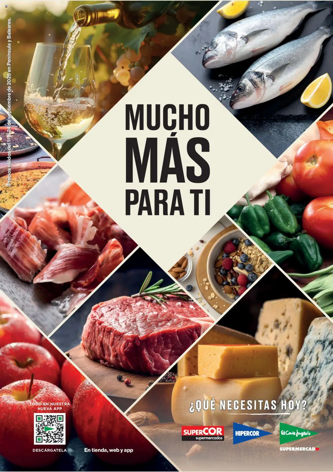Catálogo Mucho más para ti El Corte Inglés y sus promociones válidas desde el 11/09/2025 - Número de página 1