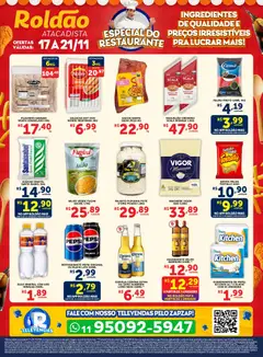 Pré-Visualização do folheto "Ofertas Especial Restaurante" da loja Roldão válido a partir de 17/11/2025