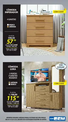 Pré-Visualização do folheto "Ofertas atuais" da loja Lojas Cem válido a partir de 01/11/2025 | Página: 108