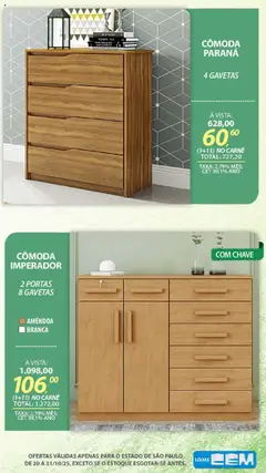 Pré-Visualização do folheto "Ofertas atuais" da loja Lojas Cem válido a partir de 20/10/2025 | Página: 106