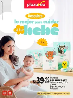 Vista previa de Inserto Bebe de la tienda Plaza Vea válido desde 14/07/2025