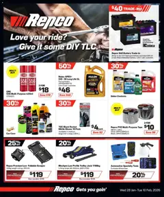 Preview of catalogue Catalogue from shop Repco valid 28 Jan 2026