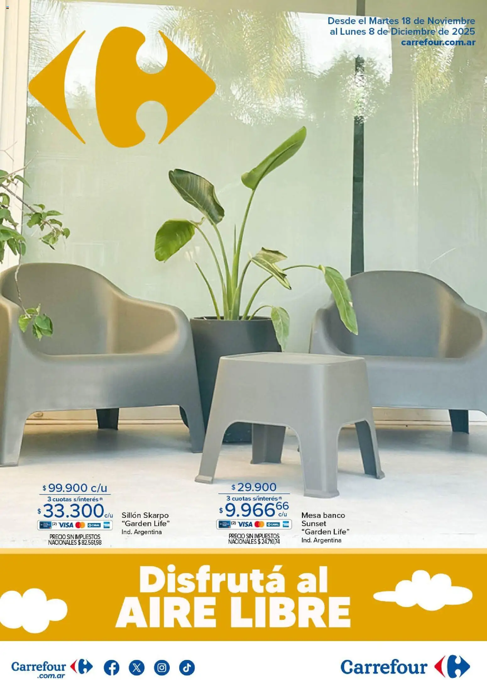 Vista previa del folleto de la tienda Carrefour válido desde el 18/11/2025 