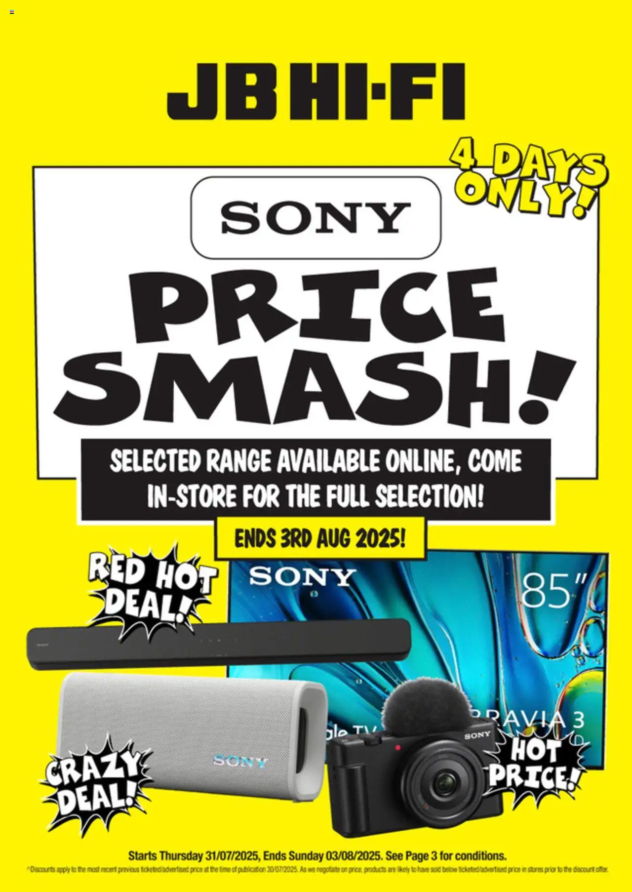 Catalogue JB Hi-Fi catalogue valid from 31 Jul 2025 - page 1