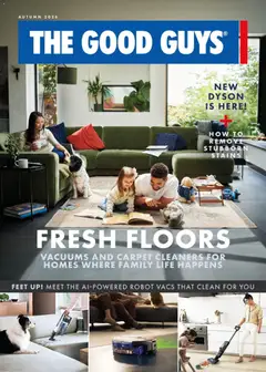 Preview of catalogue The Good Guys Floorcare from shop The Good Guys valid 18/03/2026