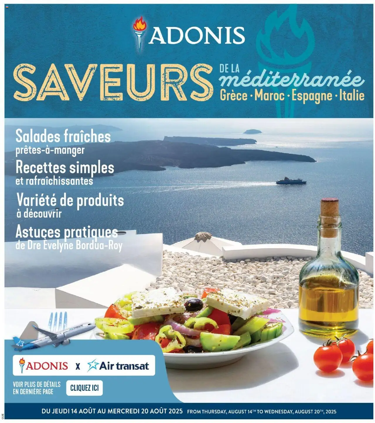 Adonis flyer valid from Aug 14, 2025 - page number 1