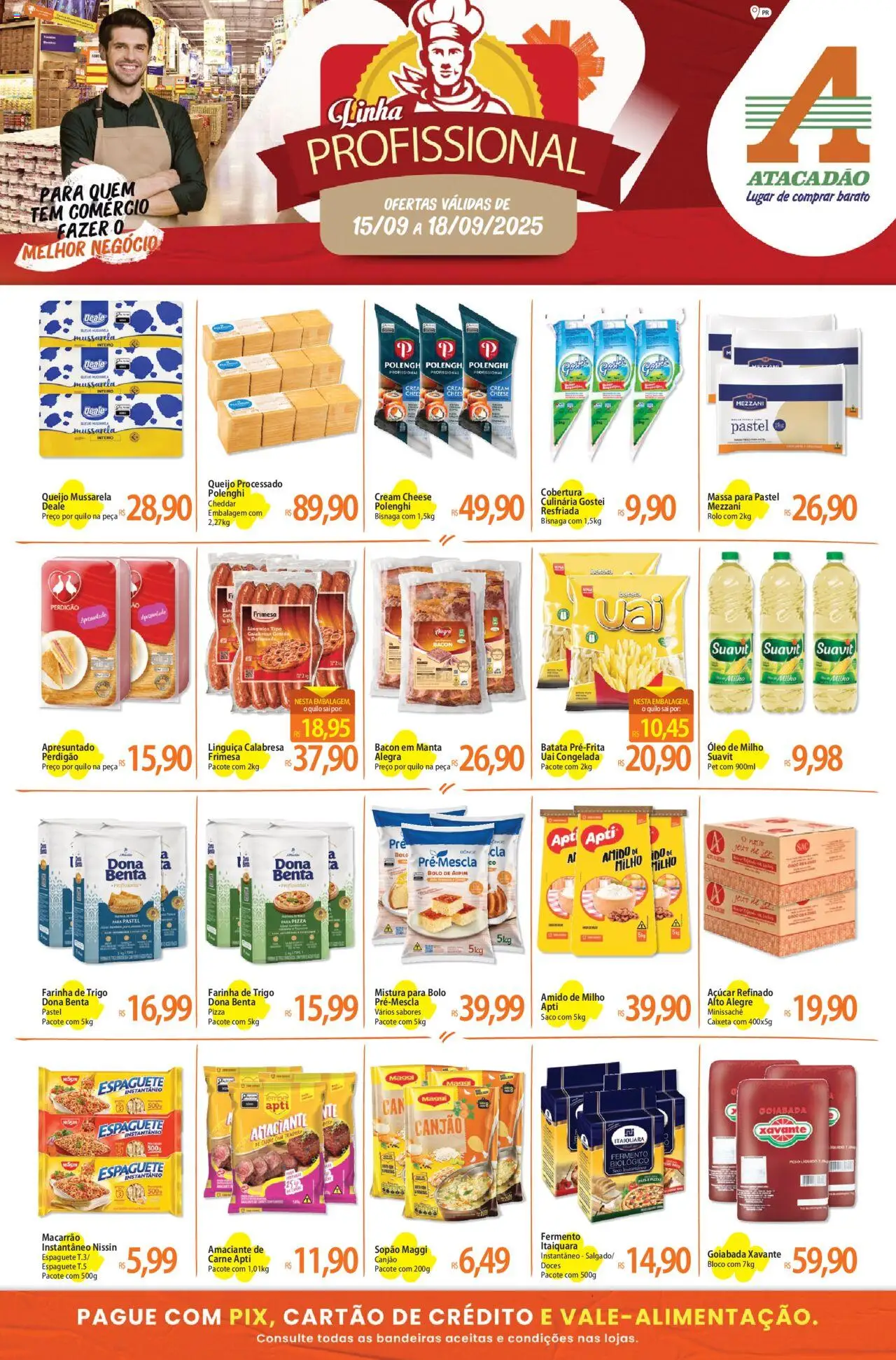 Atacadão folheto "Ofertas - PR" válido a partir de 15/09/2025 - número de página 1