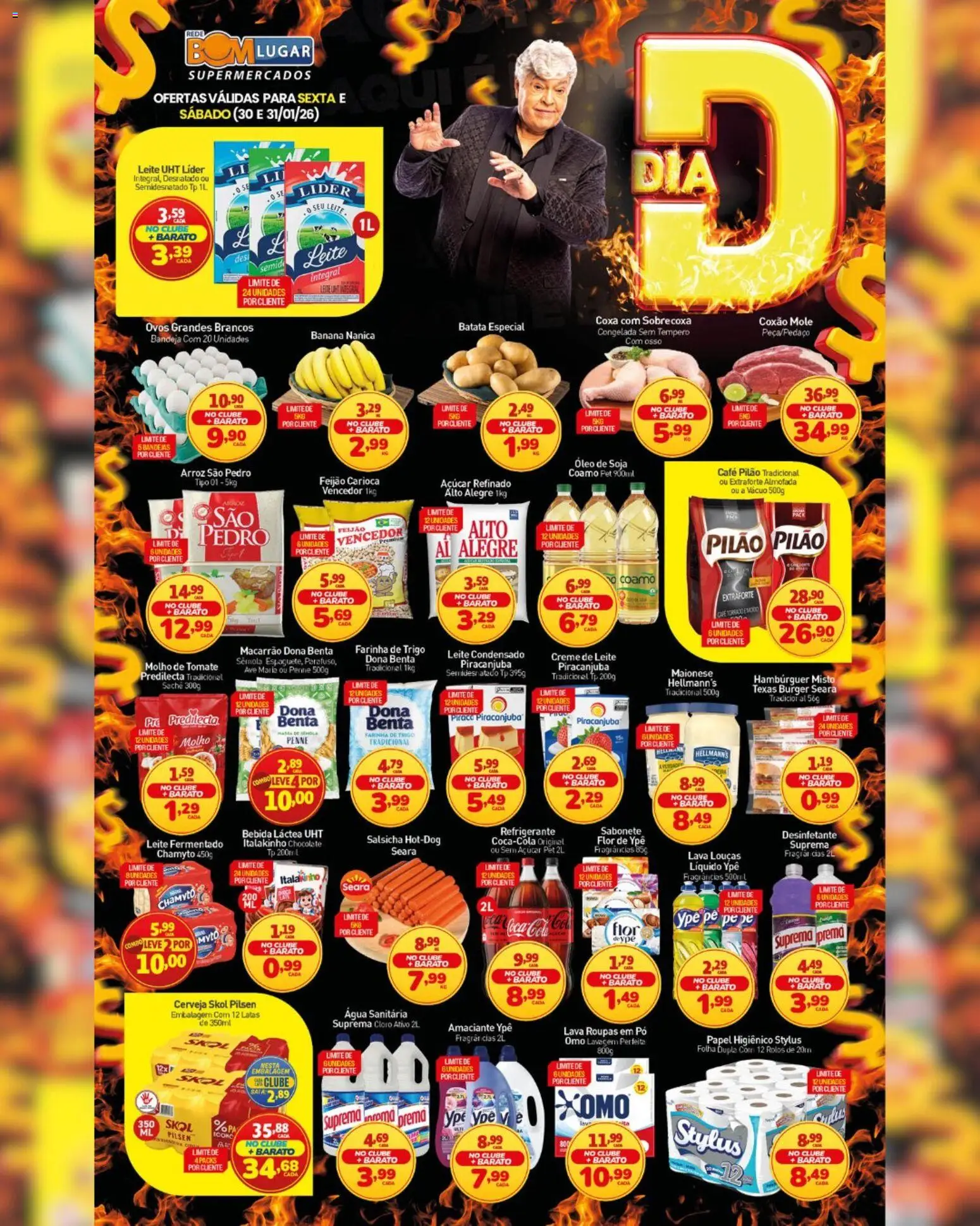 Pré-Visualização do folheto "Ofertas da semana" da loja Rede Bom Lugar válido a partir de 30/01/2026