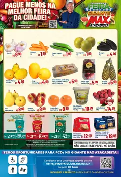 Pré-Visualização do folheto "Ofertas Feira" da loja Max Atacadista válido a partir de 09/12/2025