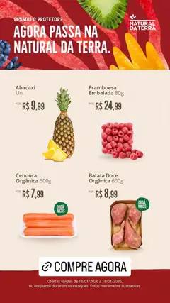 Pré-Visualização do folheto "Ofertas da semana" da loja Natural da Terra válido a partir de 16/01/2026