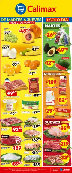 Vista previa las ofertas de la tienda Calimax - Folleto desde el 19/08/2025 
