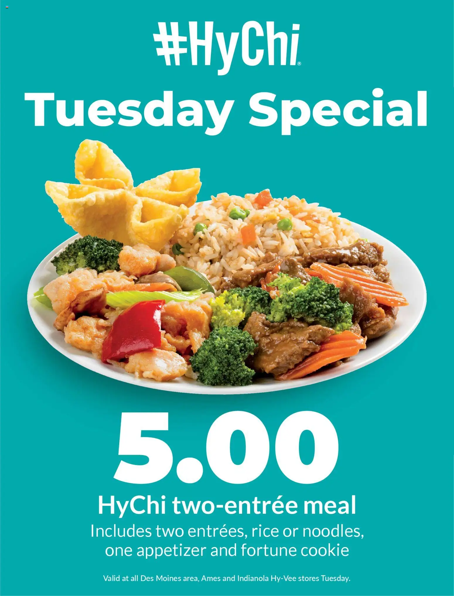 Ad Preview of HyVee HyChi Tuesday Special from 11/04/2025 - Rice