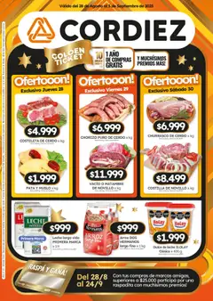 Vista previa del folleto de la tienda Cordiez válido desde el 28/08/2025 