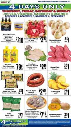 Ad Preview of Rancho Markets Weekly Ad from 12/02/2025 | Page: 5