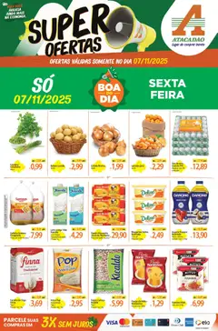 Pré-Visualização do folheto "Ofertas - RN" da loja Atacadão válido a partir de 07/11/2025