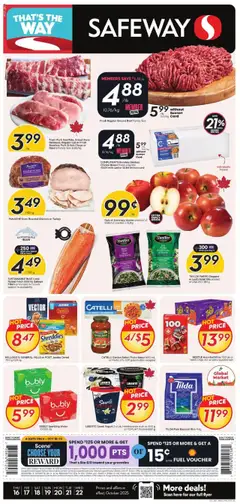 Preview of leaflet Weekly Flyer - BC from shop Safeway is valid from Oct 16, 2025