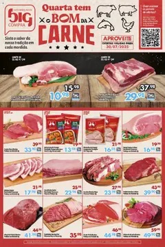 Pré-Visualização do folheto "Ofertas Carne" da loja Big Compra válido a partir de 30/07/2025