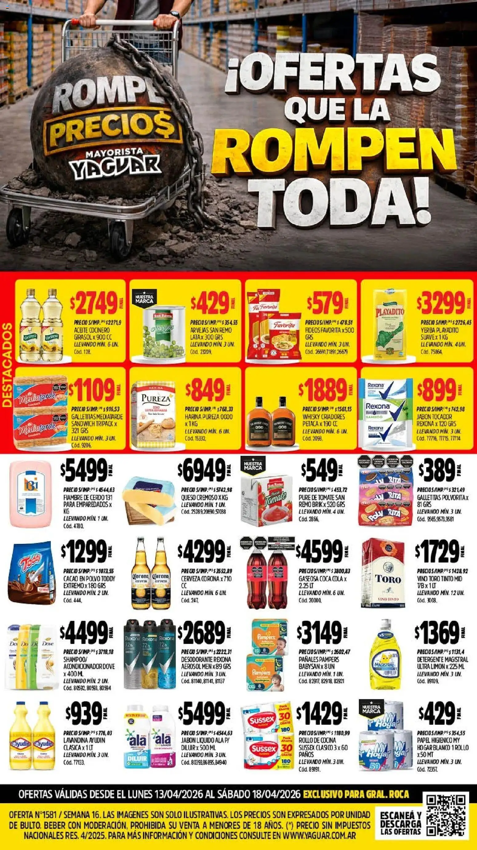 Vista previa del folleto de la tienda Yaguar válido desde el 13/04/2026 