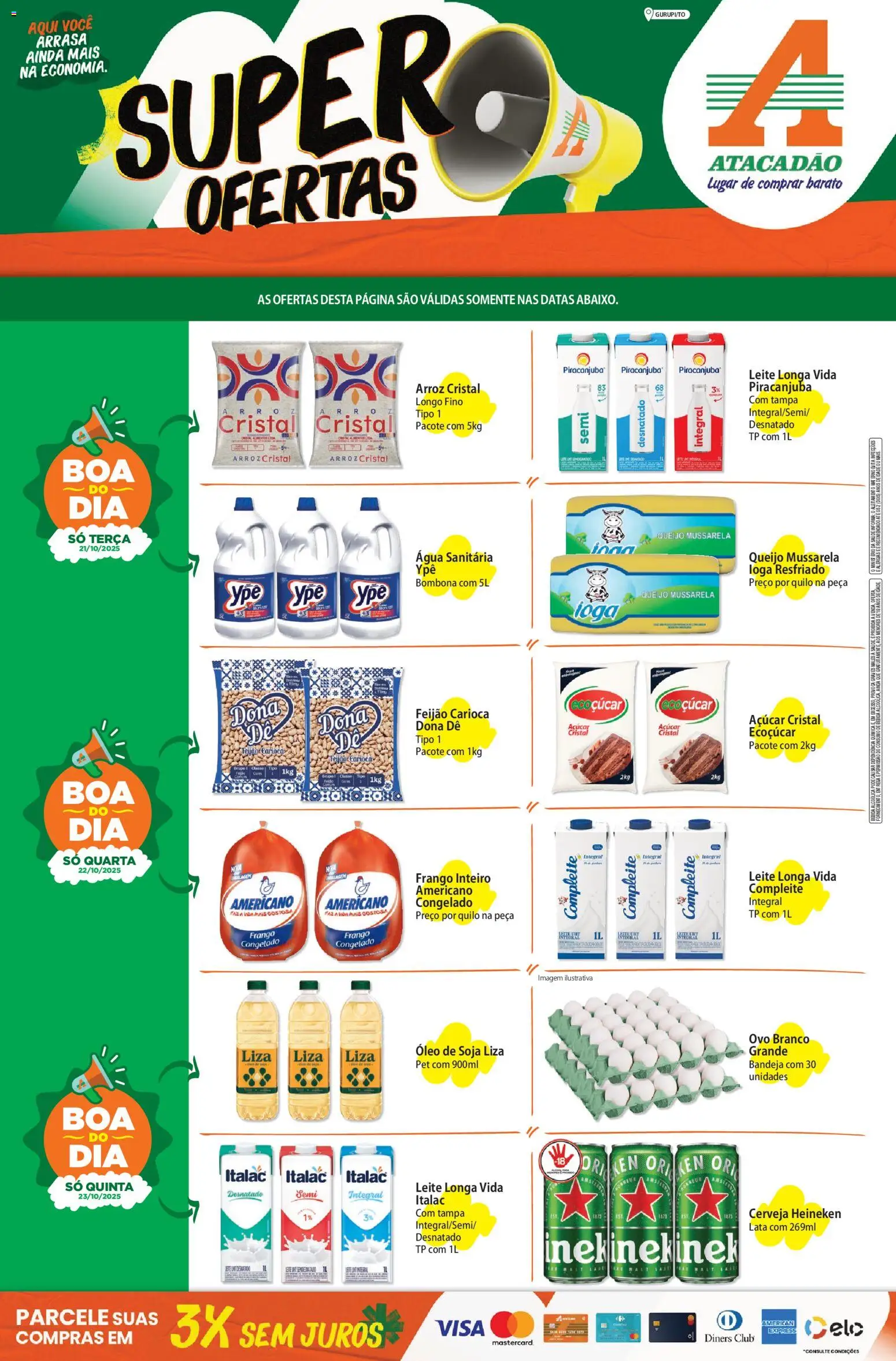 Atacadão folheto "Ofertas - TO" válido a partir de 21/10/2025 - número de página 1