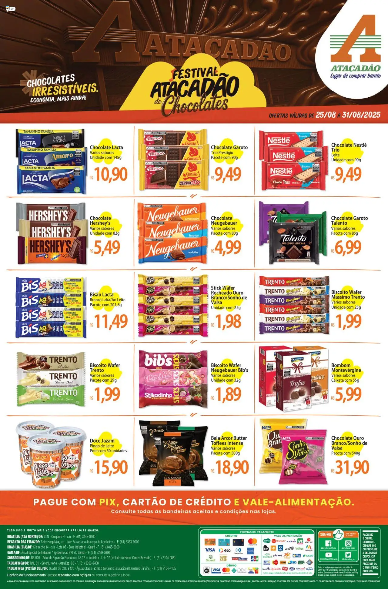 Atacadão folheto "Ofertas - DF" válido a partir de 25/08/2025 - número de página 1