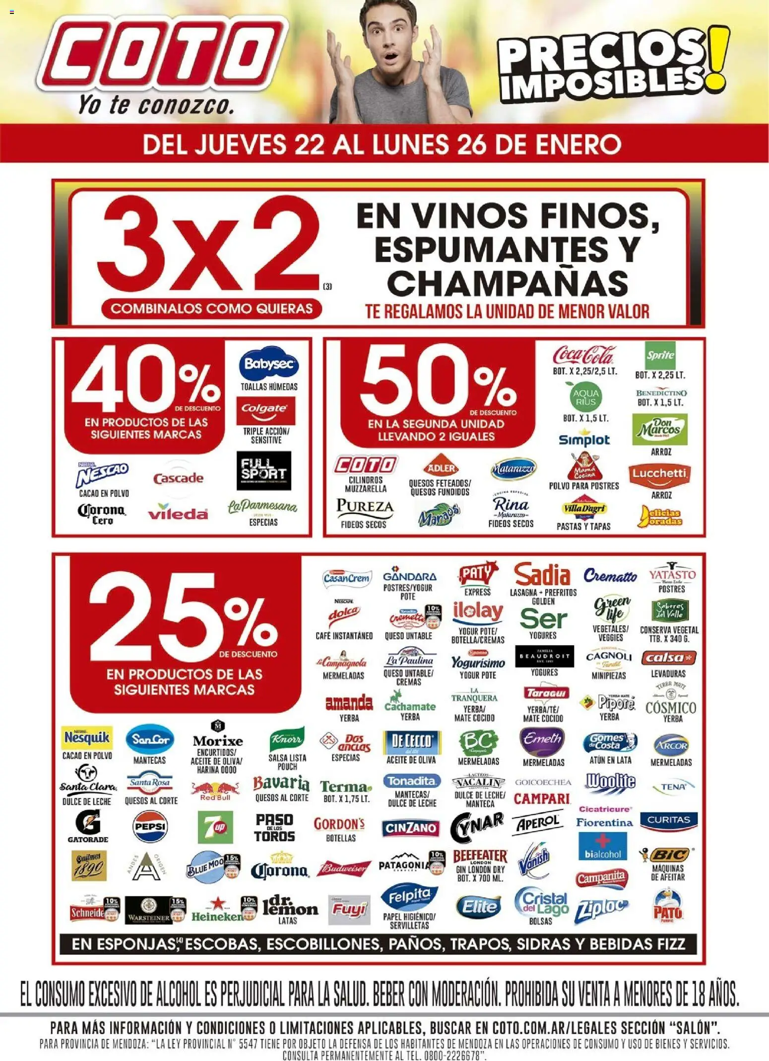 Vista previa del folleto de la tienda Coto válido desde el 22/01/2026 