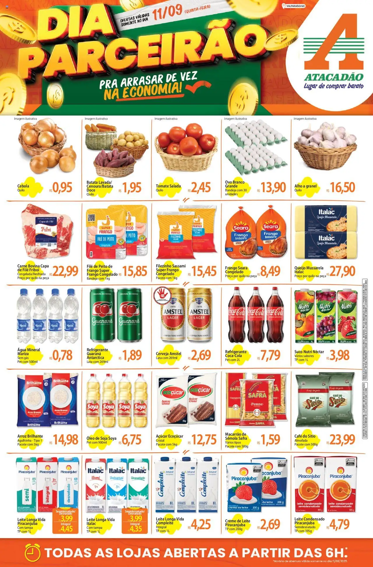 Atacadão folheto "Ofertas - GO" válido a partir de 11/09/2025 - número de página 1