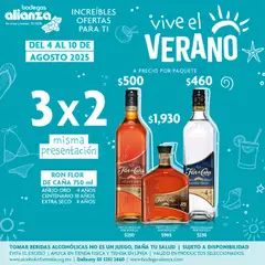 Vista previa las ofertas de la tienda Bodegas Alianza - Catálogo Vive El Verano desde el 04/08/2025 