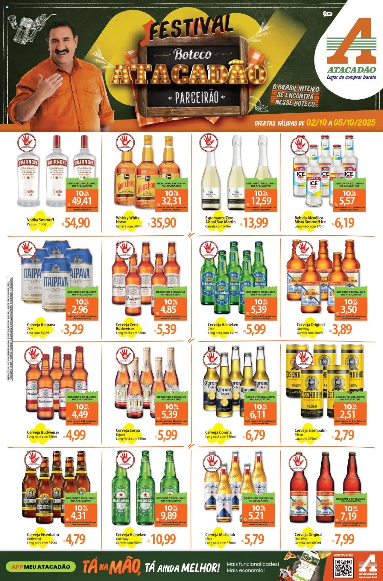 Atacadão folheto "Ofertas - MS" válido a partir de 02/10/2025 - número de página 1