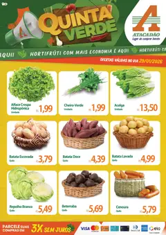 Pré-Visualização do folheto "Ofertas - AM" da loja Atacadão válido a partir de 29/01/2026