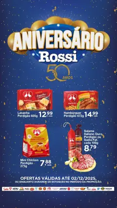 Pré-Visualização do folheto "Ofertas da semana" da loja Rossi Supermercados válido a partir de 28/11/2025