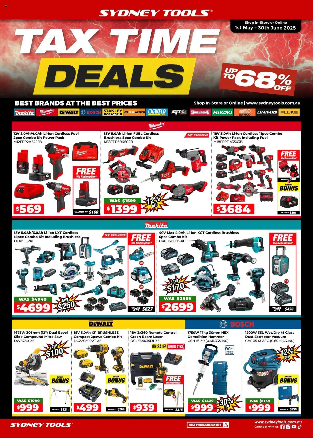 Sydney Tools catalogue valid from 01/05/2025 - page 1