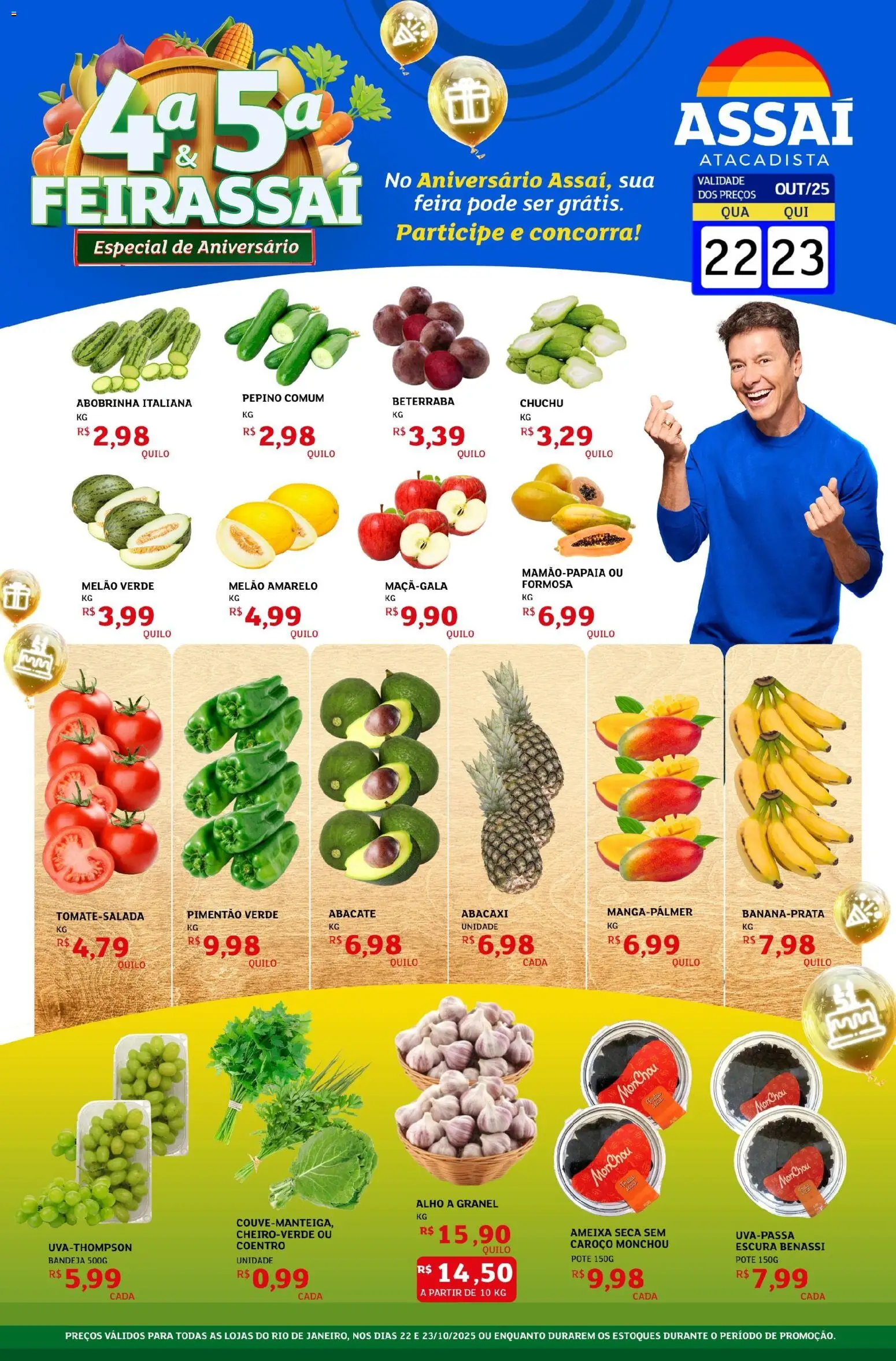 Assaí Atacadista folheto "Encarte - RJ" válido a partir de 22/10/2025 - número de página 1