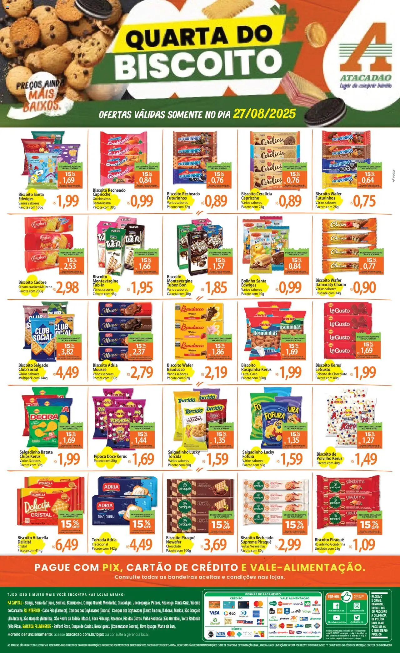 Atacadão folheto "Ofertas - RJ" válido a partir de 27/08/2025 - número de página 1