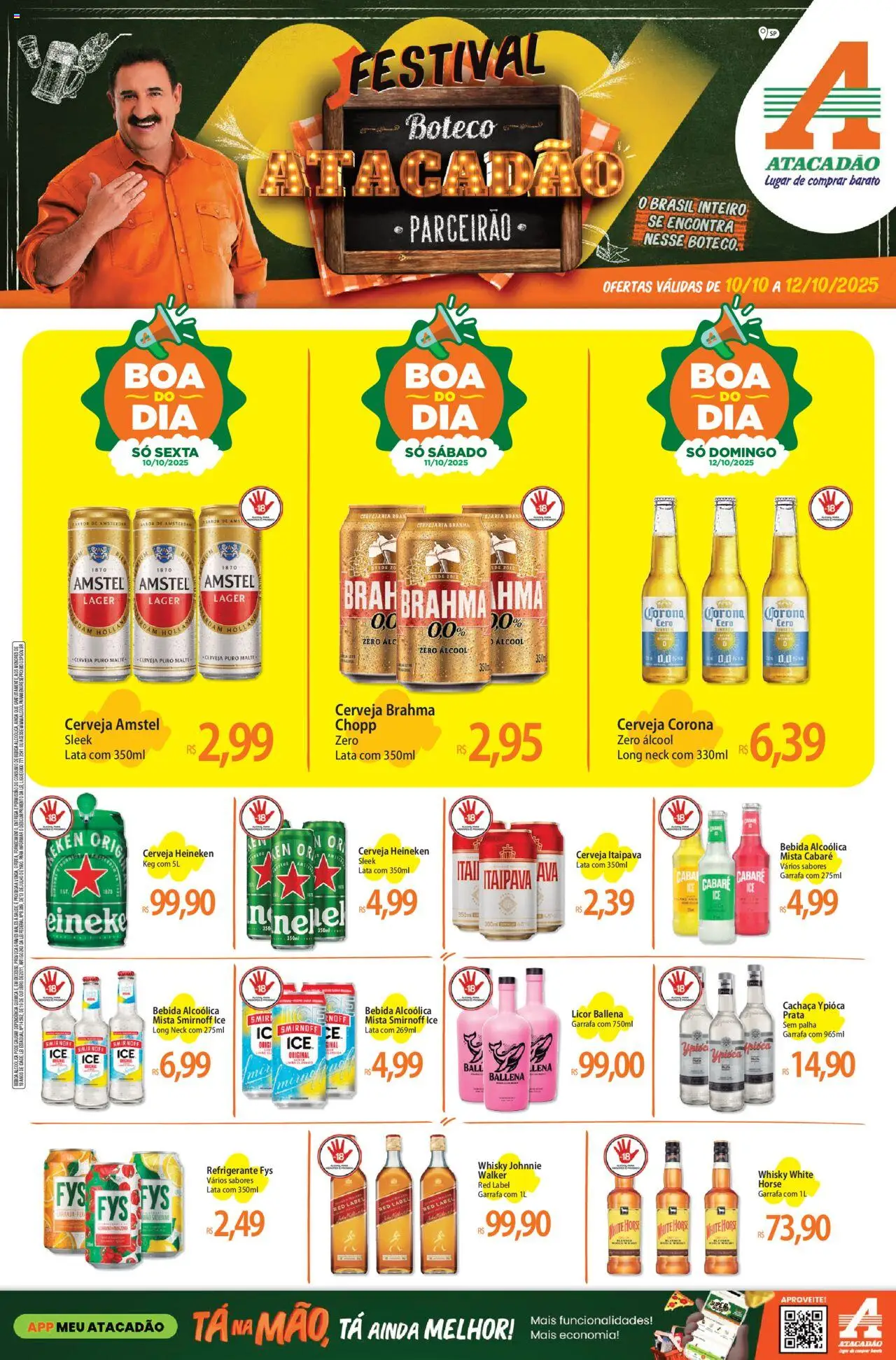 Atacadão folheto "Ofertas - SP" válido a partir de 10/10/2025 - número de página 1